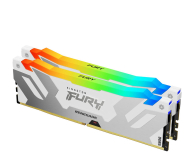 Kingston FURY 32GB (2x16GB) 6400MHz CL32 Renegade RGB White XMP - 1139039 - zdjęcie 1